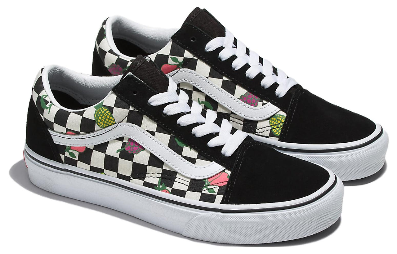 Vans Old Skool Fruit Checkerboard 'Black White' VN0007NTY28