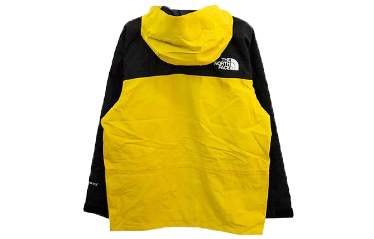 Men's THE NORTH FACE mountaineering Windproof Jacket Black Yellow NP11834-LY