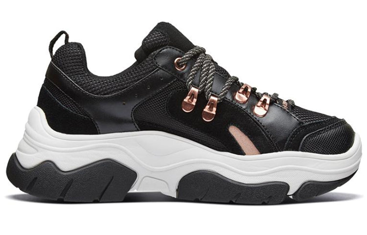 (WMNS) حذاء رياضي Skechers Black Jack أسود/أبيض/ذهبي 74238-BKRG