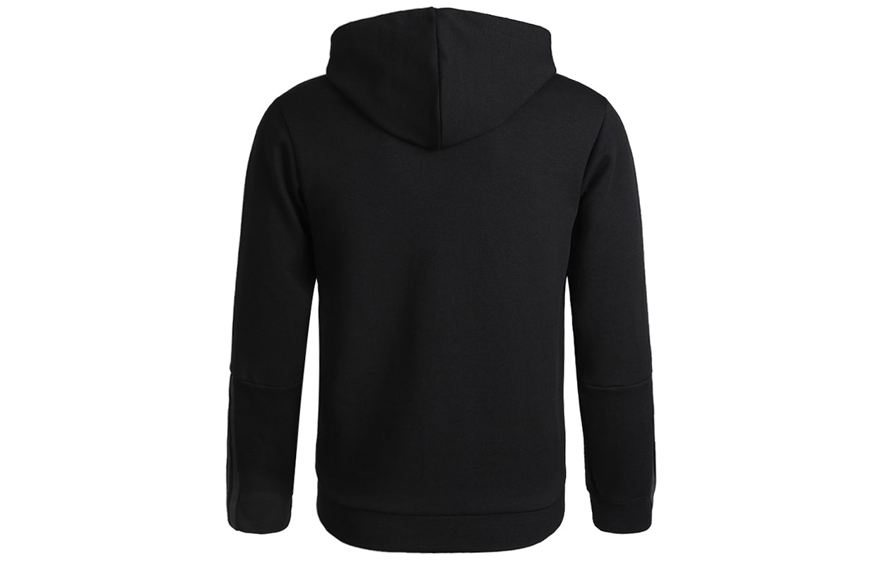 adidas Doubleknit Cut 3-Stripes Full-Zip Hoodie 'Black' GP8603