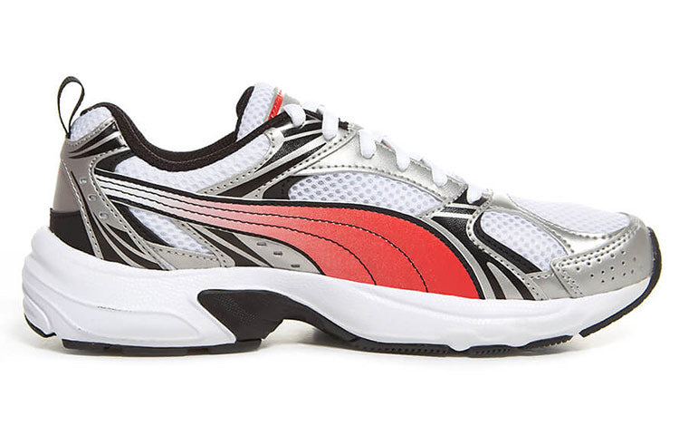 PUMA Milenio Retro Low Top Casual White Red Gray 380510-02