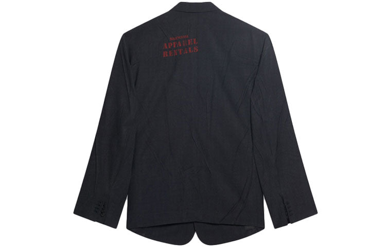 Balenciaga Rental Tailored Jacket 'Grey' 675434TKT301240