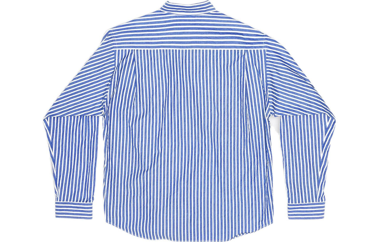 Balenciaga BB Corp Shirt 'Blue' 690340TMM234640