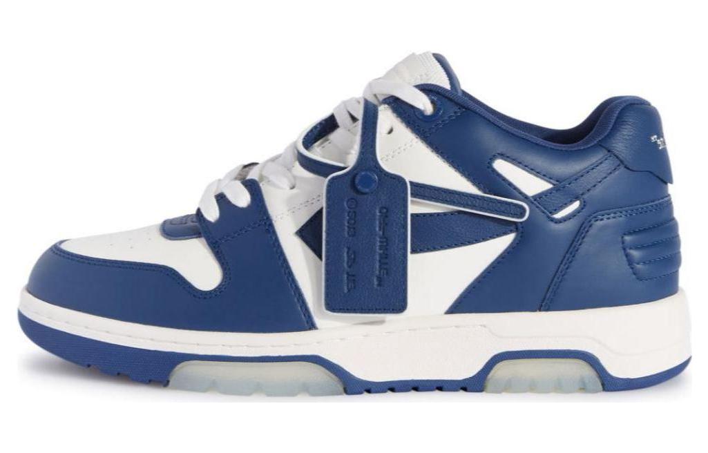 Off-White Out Of Office "Ooo" Sneakers 'Navy White' OMIA189C99LEA0070142