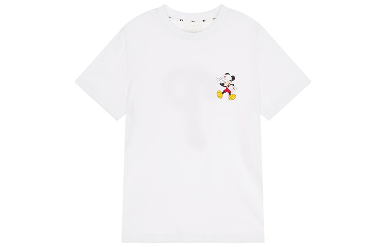 MLB Disney Mickey Crossover Philadelphia Phillies Basic Printing Short Sleeve Unisex White 31TSK2031-10W