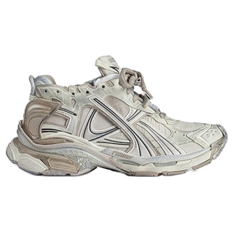 Balenciaga Runner Sneakers 'Beige Nylon Suede-Like Fabric' 772774W3RNY9797