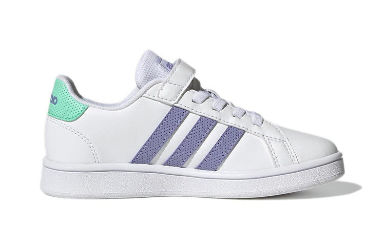 (PS) adidas Grand Court 'Cloud White Purple' GX5748
