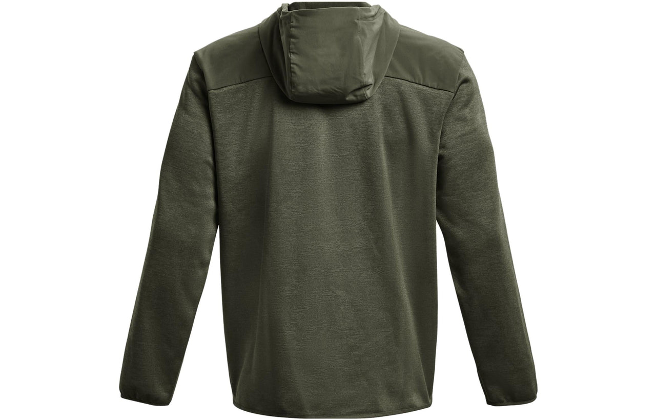 Under Armour Essential Swacket Hoodie Jacket 'Dark Green' 1378824-390