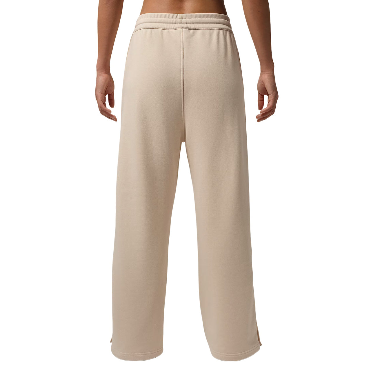 (WMNS) Jordan Flight Fleece French Terry Snap Pants 'Pearl White Sail' IM6984-272