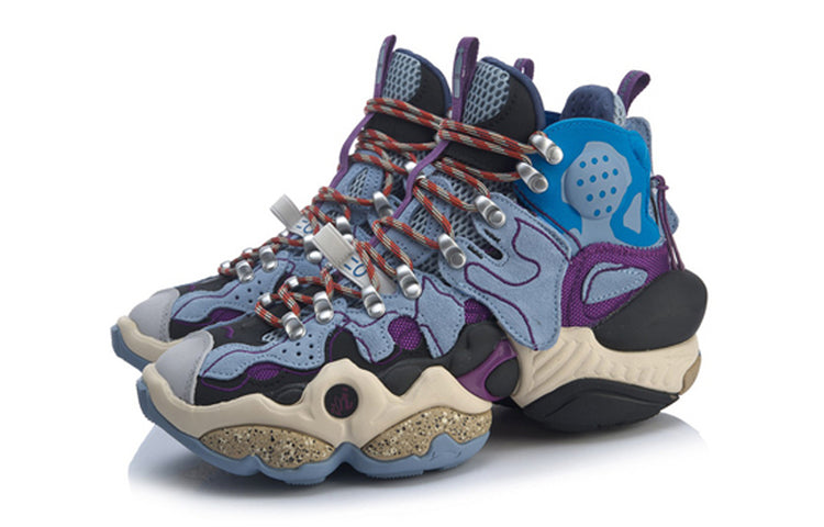 (WMNS) Li-Ning Reburn Ace Mid 'Blue' AGBP084-3