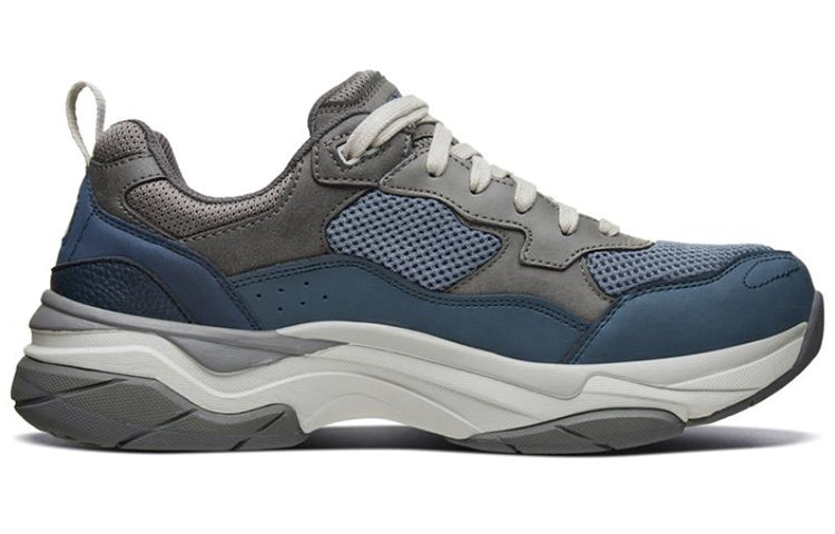 Skechers Staxed Sneakers Grey/Blue/White 66089-GYBL