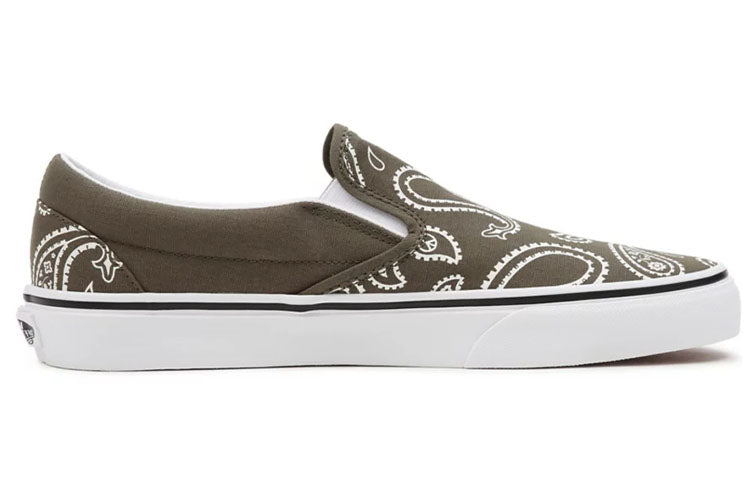 Vans Classic Slip-On 'Peace Paisley - Grape Leaf' VN0A5JMHB0F