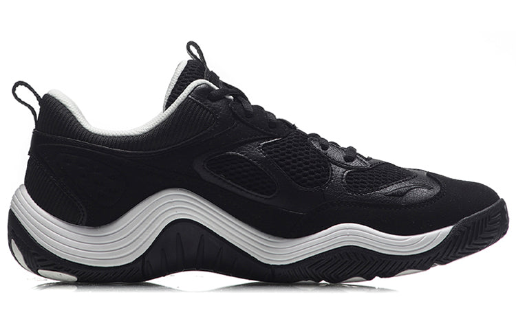 Li-Ning New York Fashion Week Basketball Casual Shoe Black White AGBN045-2