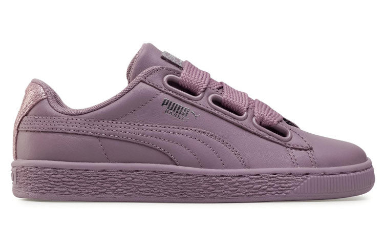 (WMNS) PUMA Basket Heart Bio Hacking Casual Board Shoes Purple 369223-02