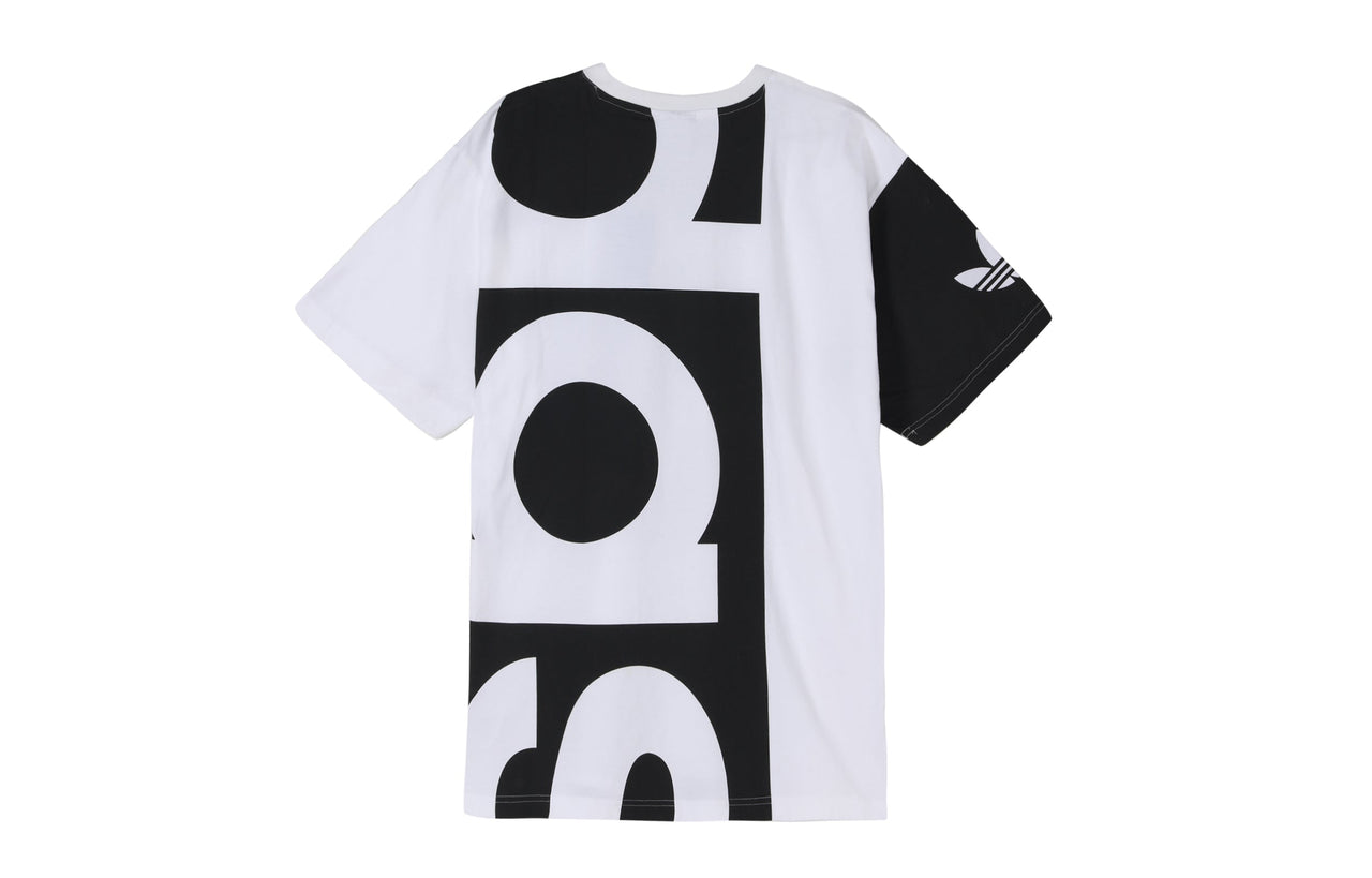 adidas originals BIG ADI TEE Printing Short Sleeve White DY6653