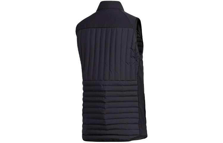 adidas Frstgrd Vest Golf Sports Training Stand Collar Down Vest Black FQ8461
