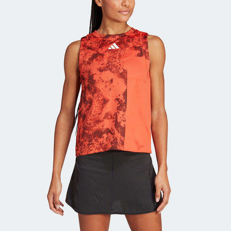 (WMNS) adidas Tennis Paris Heat.RDY Match Tank Top Asia Sizing 'Red' HY4081