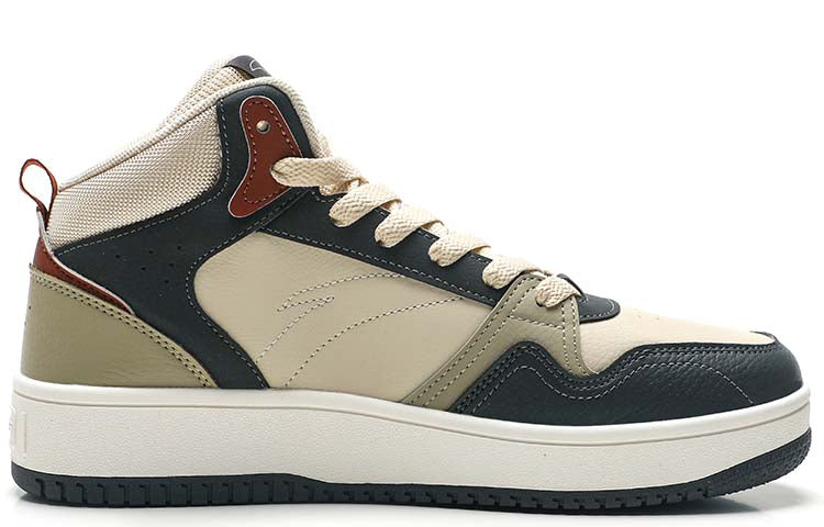 ANTA Skateboarding Series Sneakers 'Beige Green Burgundy' 912348082-4