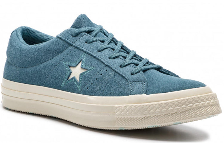 Converse One Star Ox Blue Low Tops 163190C