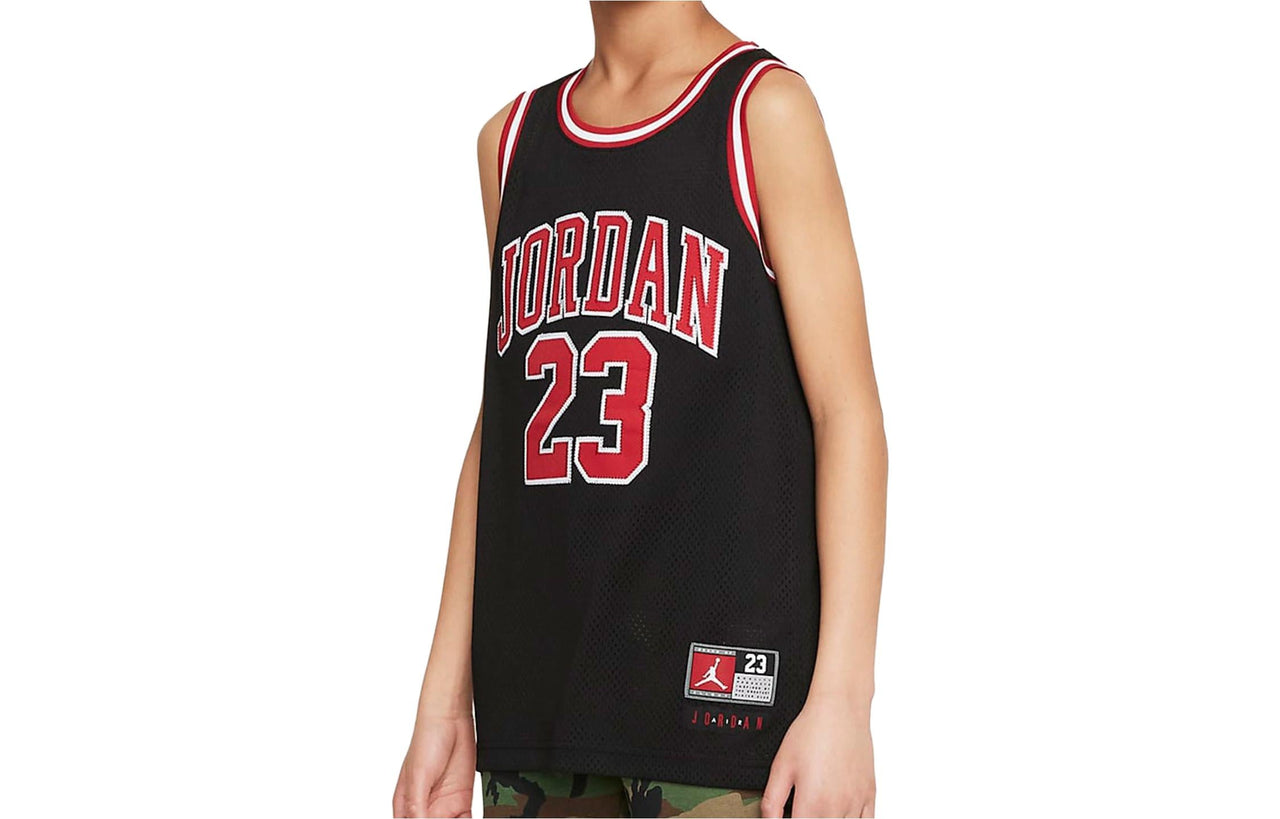 (GS) Air Jordan Tanktop 'Black' DO1968-010