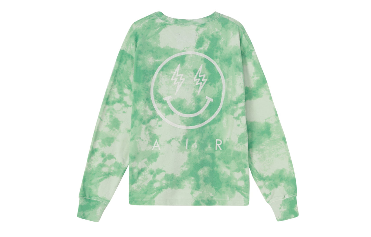Air Jordan x J Balvin Tie Die Long Sleeves T-Shirt Asia Sizing 'Green' DR3103-316