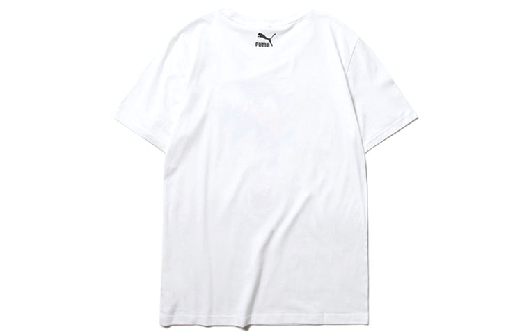 PUMA x SONIC Graphic Printed Short Sleeve TEE White 598107-02