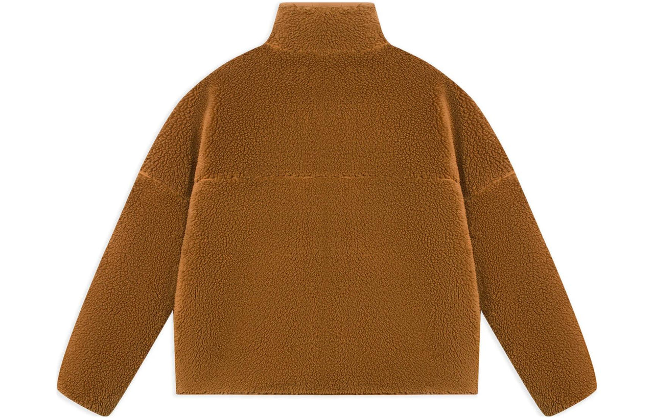 (WMNS) Li-Ning x Disney Chip 'n Dale Graphic Polar Fleece Jacket 'Brown' AFDSC92-2