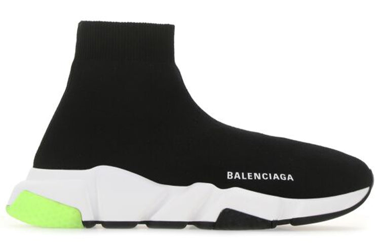 (WMNS) Balenciaga Speed High-Top Black/White 587280W2DBD1171
