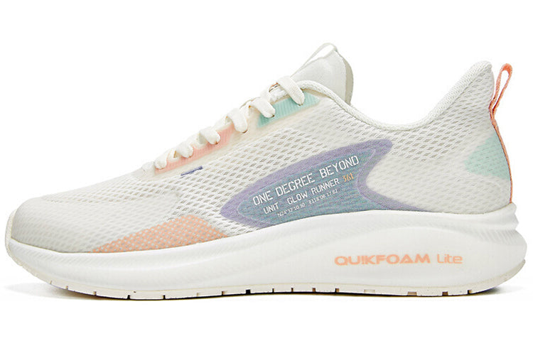 (WMNS) 361 Degrees x QU!K Lite Rain-Away Lightweight Running Shoes 'White' 582012216-4