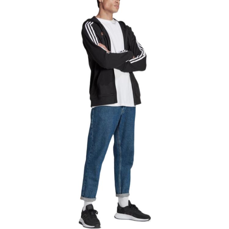 adidas Germany 22' zipped jacket 'Black' HF4061