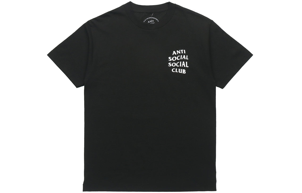 ANTI SOCIAL SOCIAL CLUB Unisex Round-Neck Black ASST375