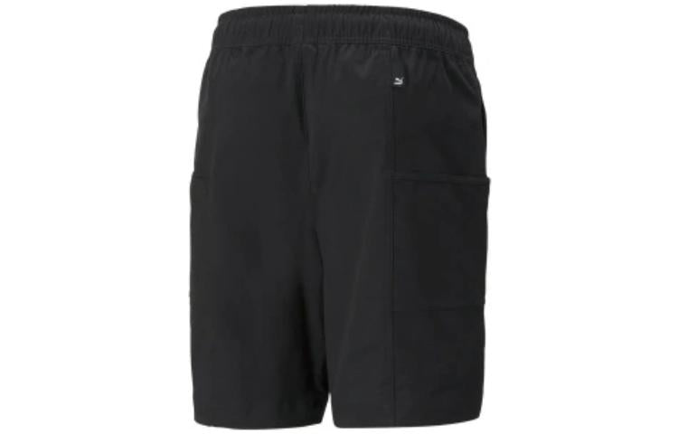 PUMA Logo Downtown Shorts 'Black' 537728-01