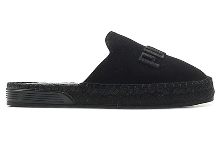 (WMNS) PUMA Fenty x Espadrilles 'Triple Black' 367685-01