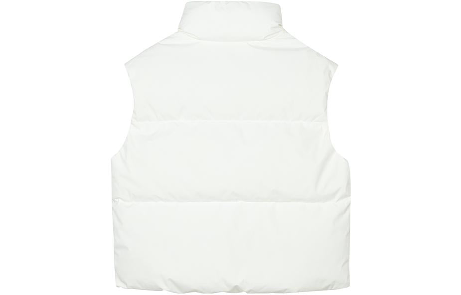 (WMNS) Skechers Sport Casual Loose Knit Vest 'White Black Red' L423W034-0074
