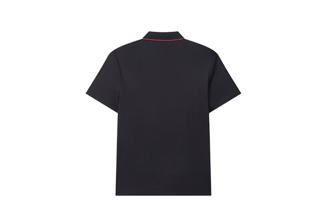 FILA Logo Printing Short Sleeve Polo Shirt Blue F61M021102F-NV