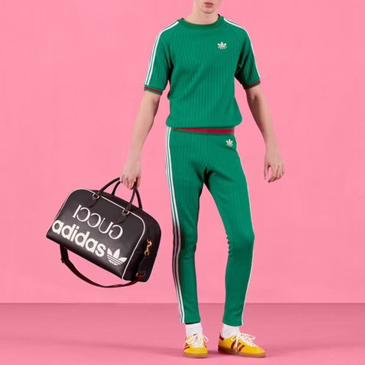 Gucci x adidas Jersey T-shirt 'Green' 700486-XJEJT-3063
