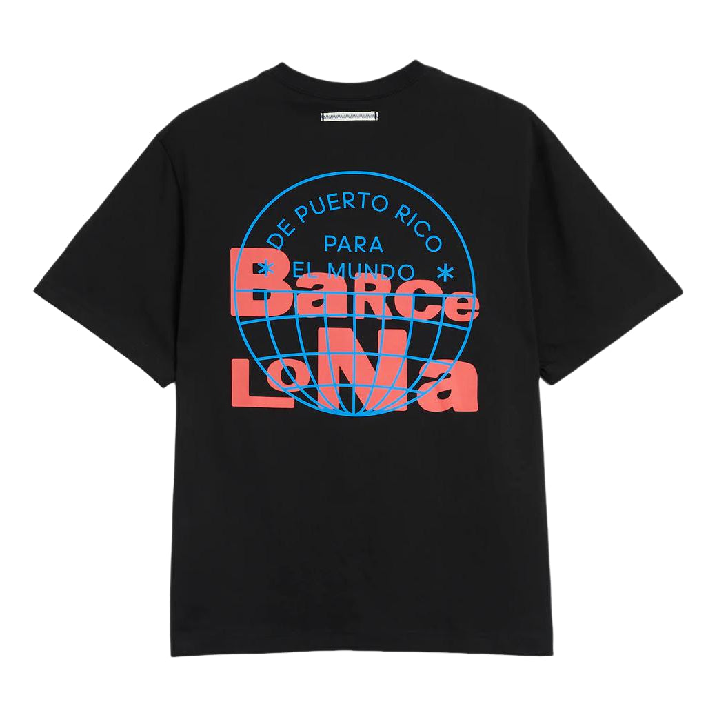 adidas x Bad Bunny DtMF Tour Merch Barcelona T-Shirt 'Black' KW8064