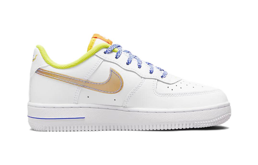 (PS) Nike Force 1 LV8 'White Multi' DQ7768-100