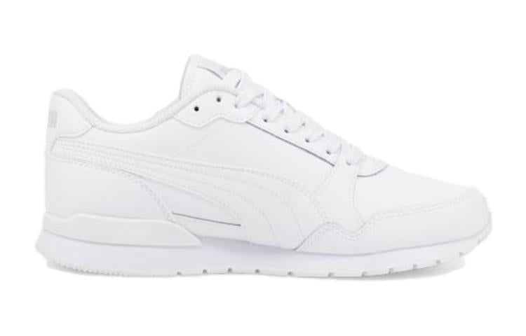 (GS) PUMA ST Runner v3 Leather 'Triple White' 384904-02
