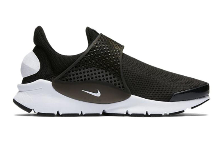 (GS) حذاء رياضي Nike Sock dart منخفض الرقبة "أسود وأبيض" 904276-001