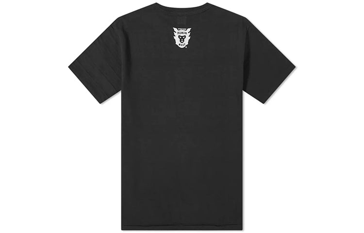 HUMAN MADE Small Printing Short Sleeve Black HM19TE009-BLK