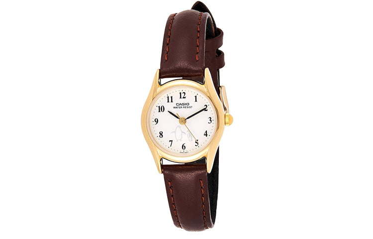 CASIO Analog Watch 'Black Burgundy Set' LTP-V002GL-7BUDF<P-1094Q-7B6