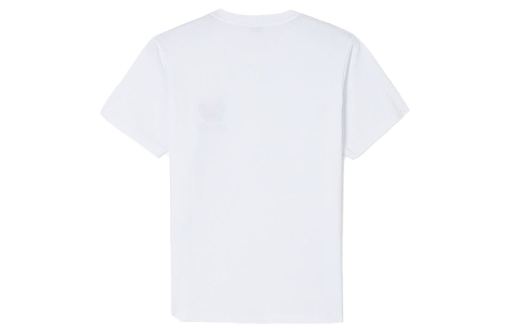 Men's KENZO Alphabet Printing Short Sleeve White FA5-5TS069-4W8-01