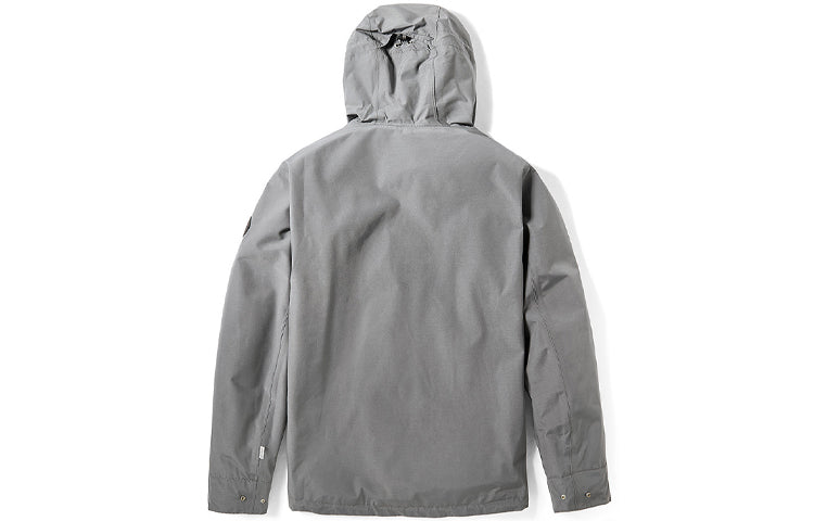 Men's Timberland waterproof Zipper Hooded Jacket Gray A29XA033
