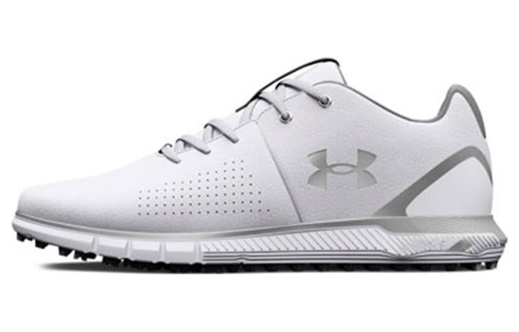 Under Armour HOVR Fade 2 Spikeless Golf 2E Wide 'White Metallic Silver' 3026404-100