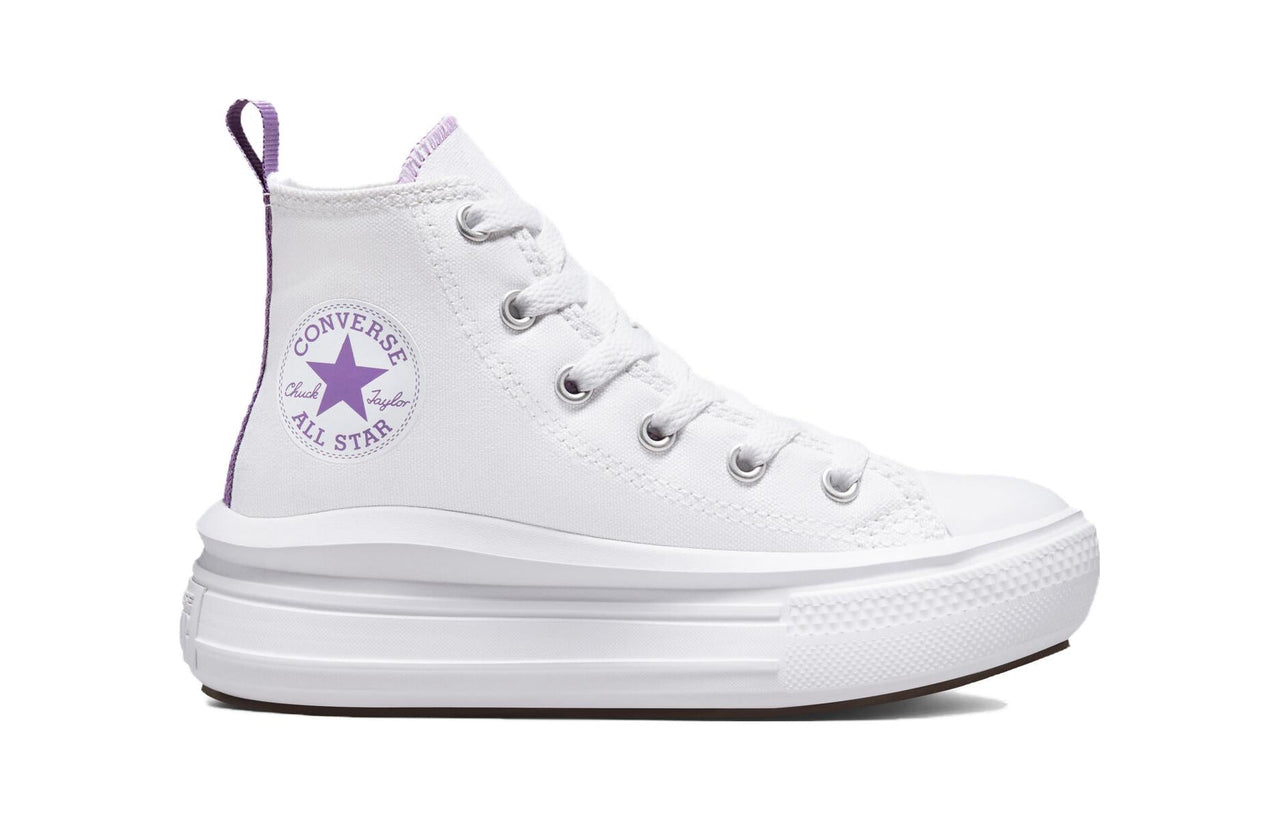 (PS) Converse Chuck Taylor All Star Move Platform High Top 'White' A03669C