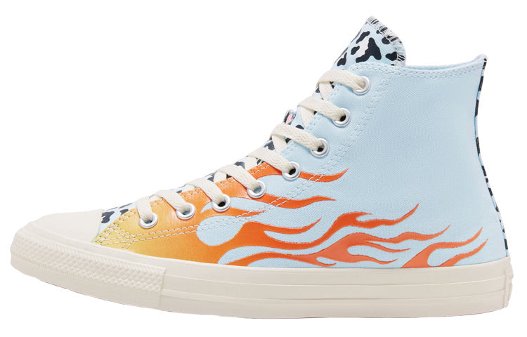 Converse Chuck Taylor All Star High 'Twisted Archive Print - Flame' 167927C