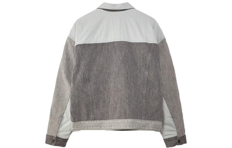 Men's Levis New Balance Crossover Reversible Splicing Jacket Gray 19855-0003