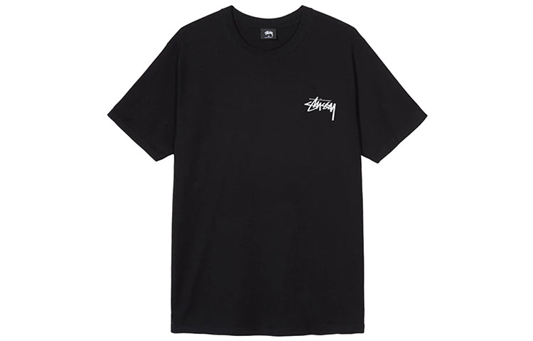 Stussy Say It Loud Tee Logo Short Sleeve Unisex Black 1904481-BLACK