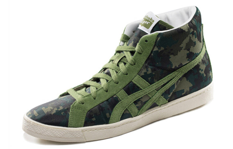 Onitsuka Tiger Fabre High Top Sneakers Olive D6K0N-0086